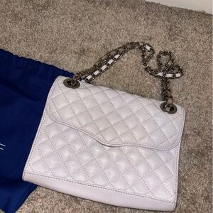 Rebecca Minkoff Purple Quilted Crossbody Bag
